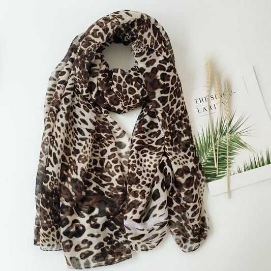 Scarves for Women Lightweight Leopard Print scarf