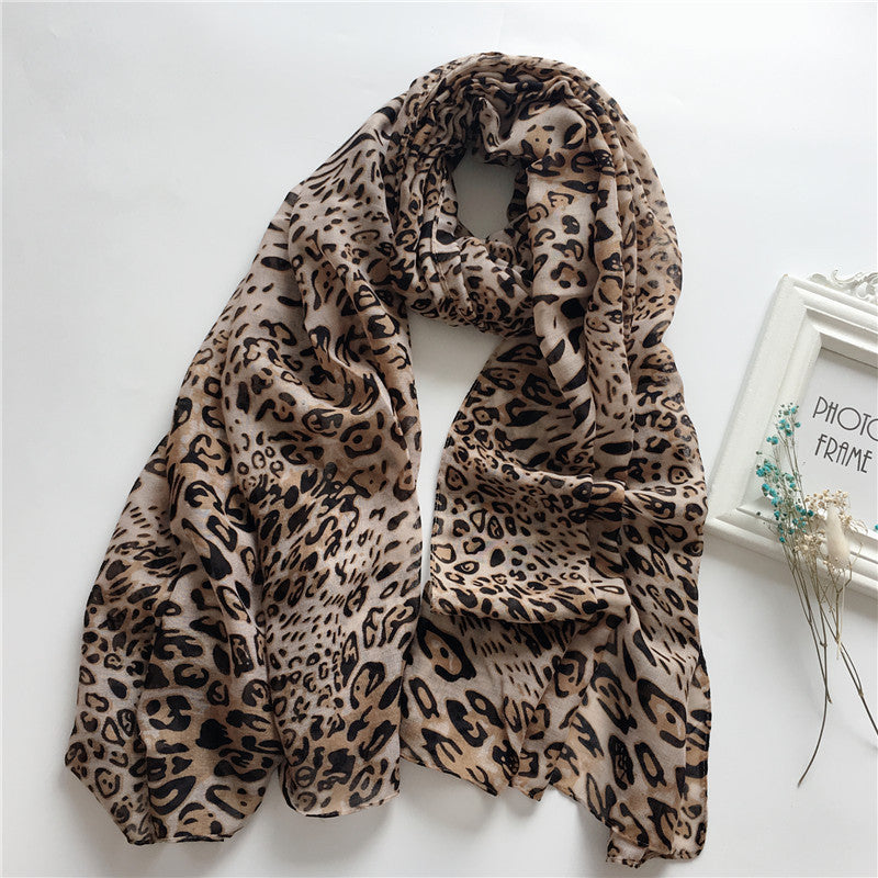 Scarves for Women Lightweight Leopard Print scarf