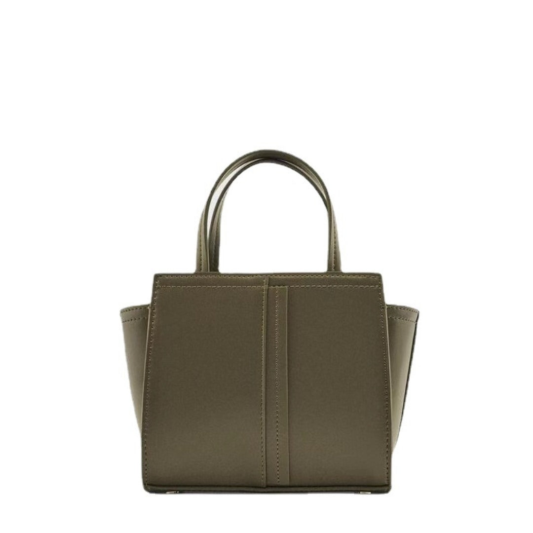 Stylish Army Green Tote Purse - Versatile Crossbody Guitar Strap Bag for Everyday Use