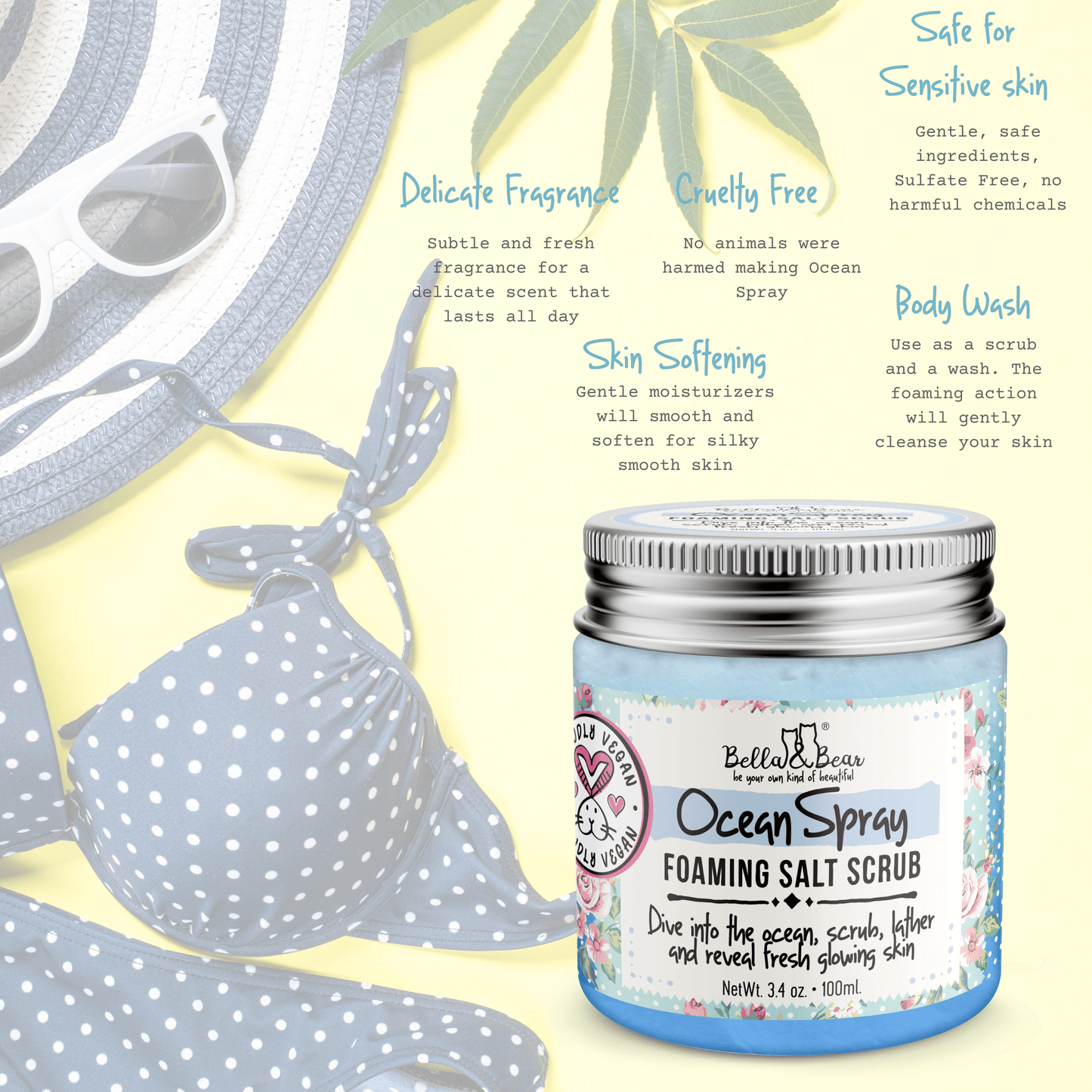 Ocean Spray Body Scrub 3.4oz