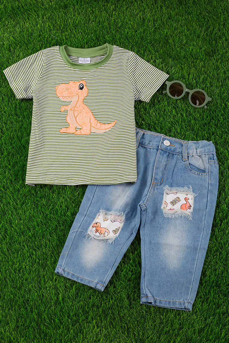Dinosaur Distressed Set