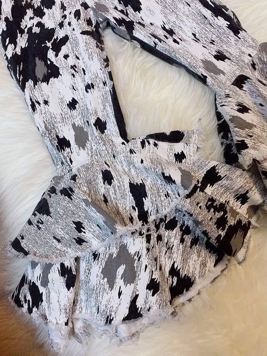 Black/White Denim bells
