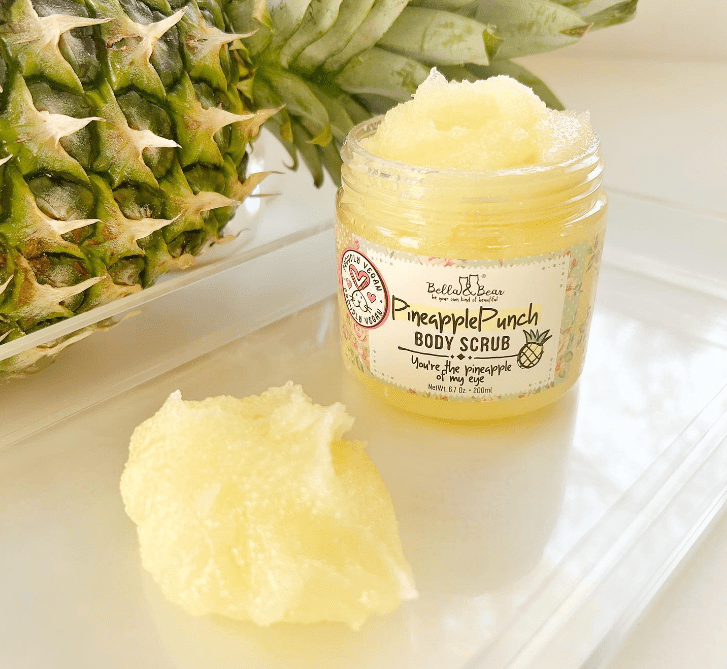 Pineapple Punch Body Scrub Exfoliator Travel Size 3.4oz